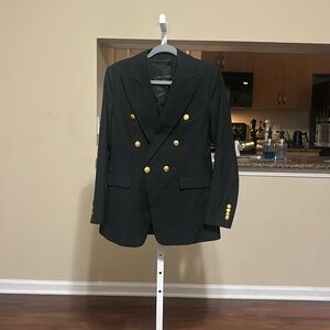 Banana Republic Double Breasted Blazer in Black | Size 4